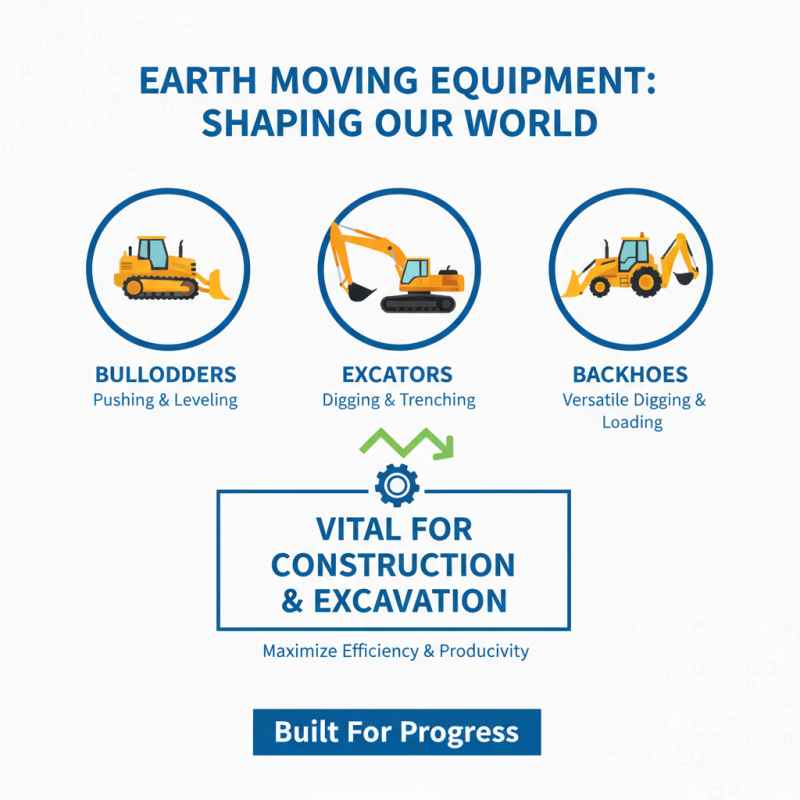 Top Earth Moving Equipment Types and Their Essential Uses