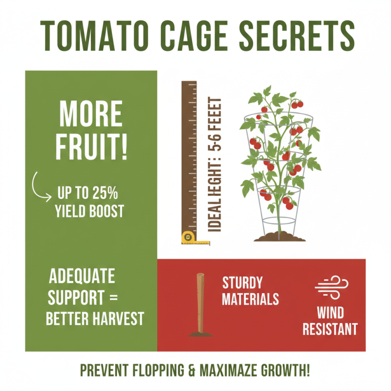 How to Choose the Best Big Tomato Cages for Your Vegetable Garden