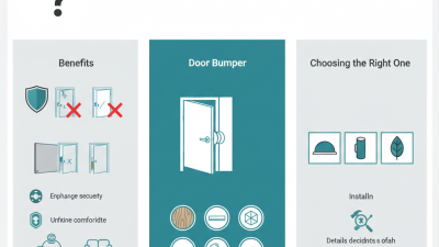 Why Do You Need a Door Bumper? Benefits and Choosing the Right One