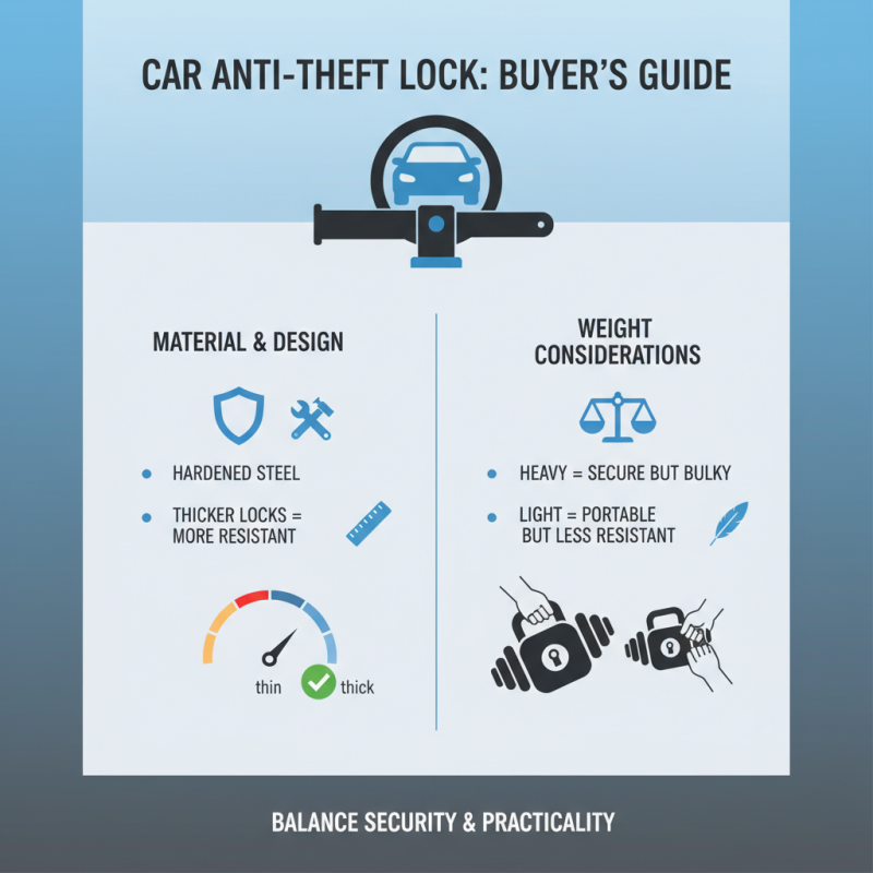 How to Choose the Best Car Anti Theft Lock for Maximum Security