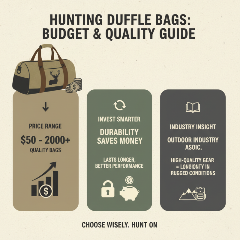 10 Essential Tips for Choosing the Perfect Hunting Duffle Bag