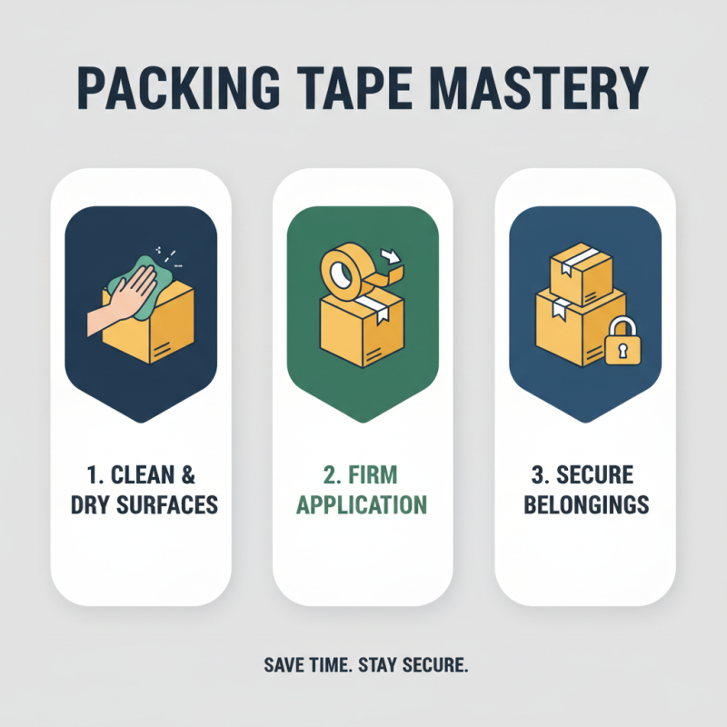How to Use Clear Packing Tape Effectively for Moving and Storage