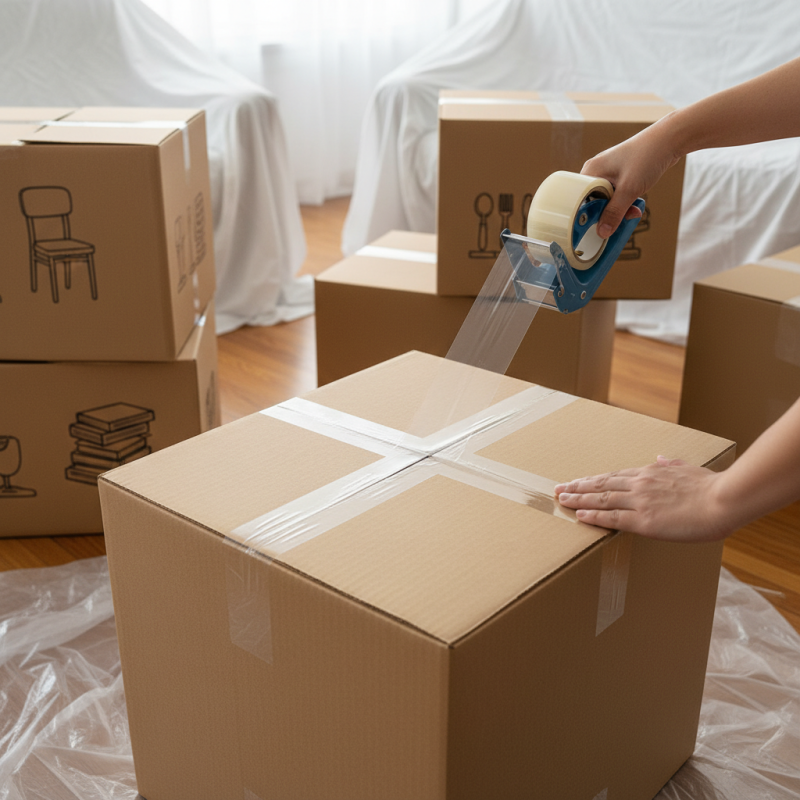 How to Use Clear Packing Tape Effectively for Moving and Storage
