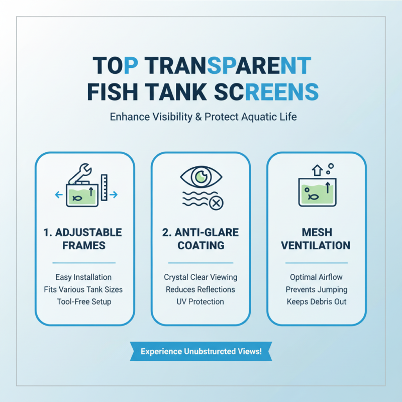 2026 Best Transparent Fish Tank Screen Features Reviews and Buying Guide