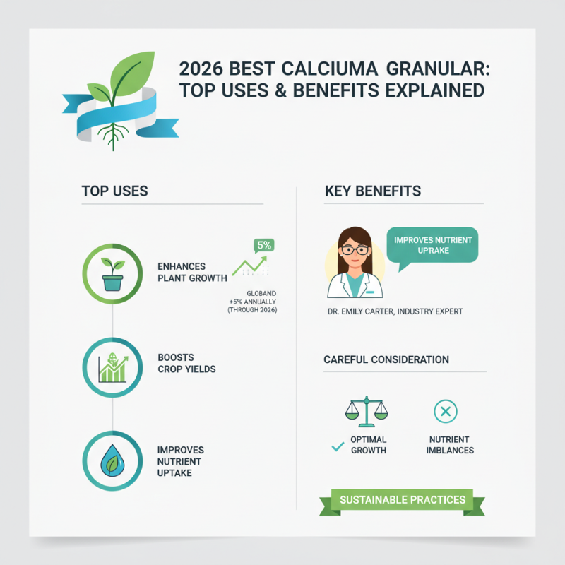 2026 Best Calcium Nitrate Granular: Top Uses and Benefits Explained