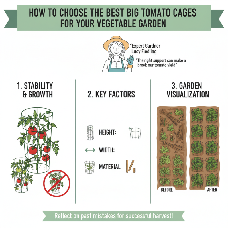 How to Choose the Best Big Tomato Cages for Your Vegetable Garden