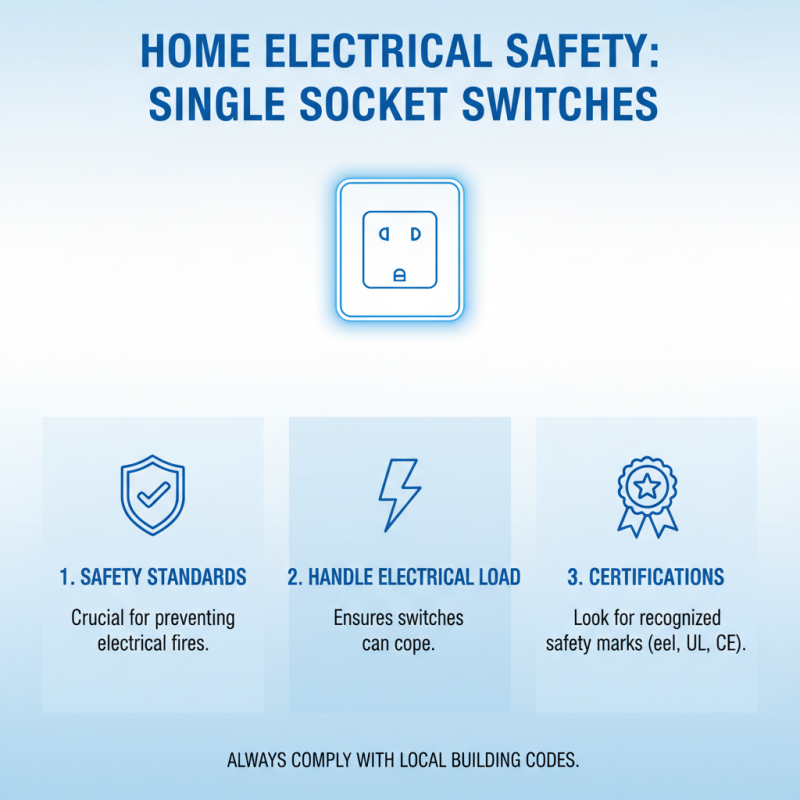 How to Choose the Right Single Socket Switch for Your Home