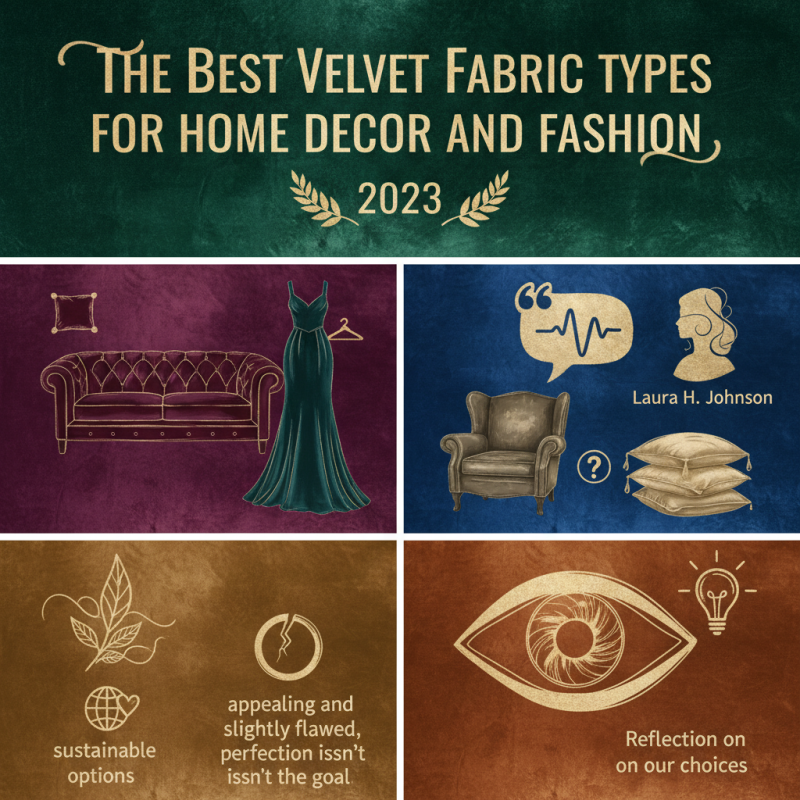 The Best Velvet Fabric Types for Home Decor and Fashion in 2023