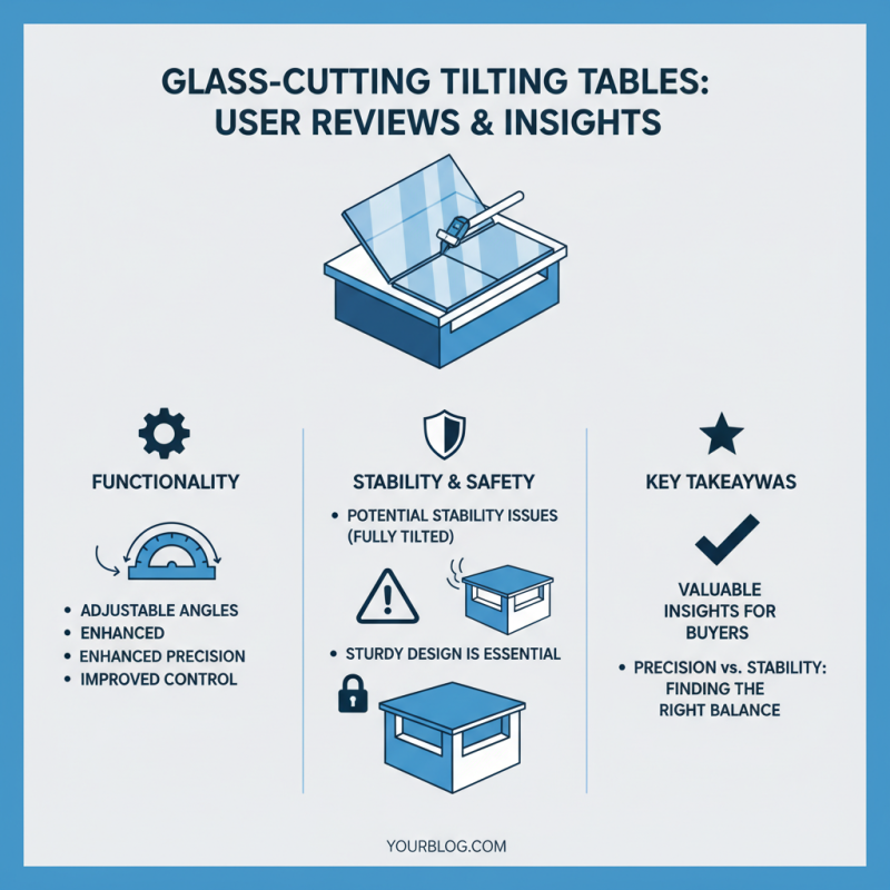 2026 Best Glass Cutting Tilting Table Features Benefits and Reviews