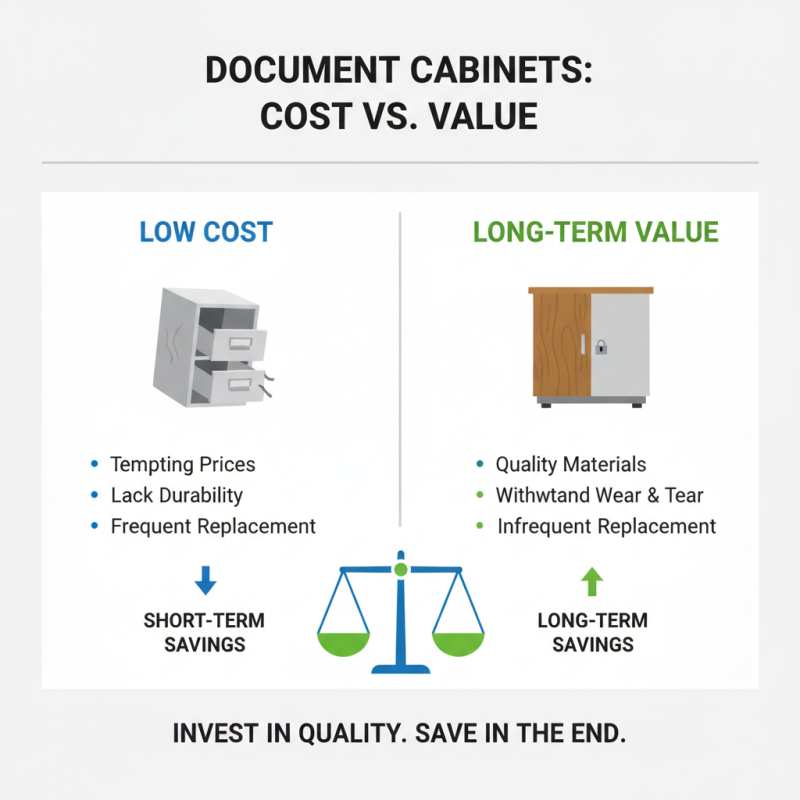 How to Choose the Right Document Cabinet for Your Office Needs