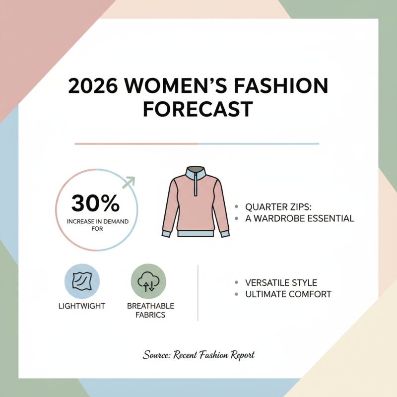 2026 Top Women's 1/4 Zips Trends and Popular Choices?