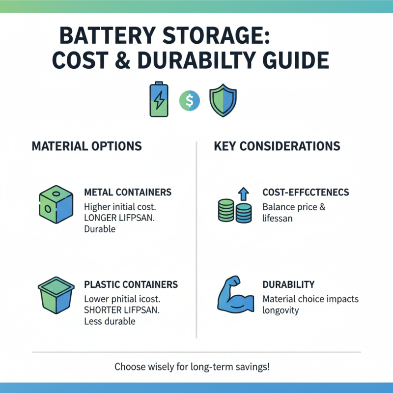 How to Choose the Right Battery Storage Container for Your Needs?