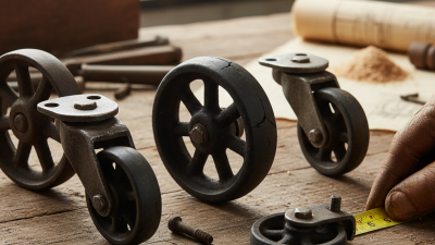 How to Choose Vintage Steel Casters for Your Furniture Needs?