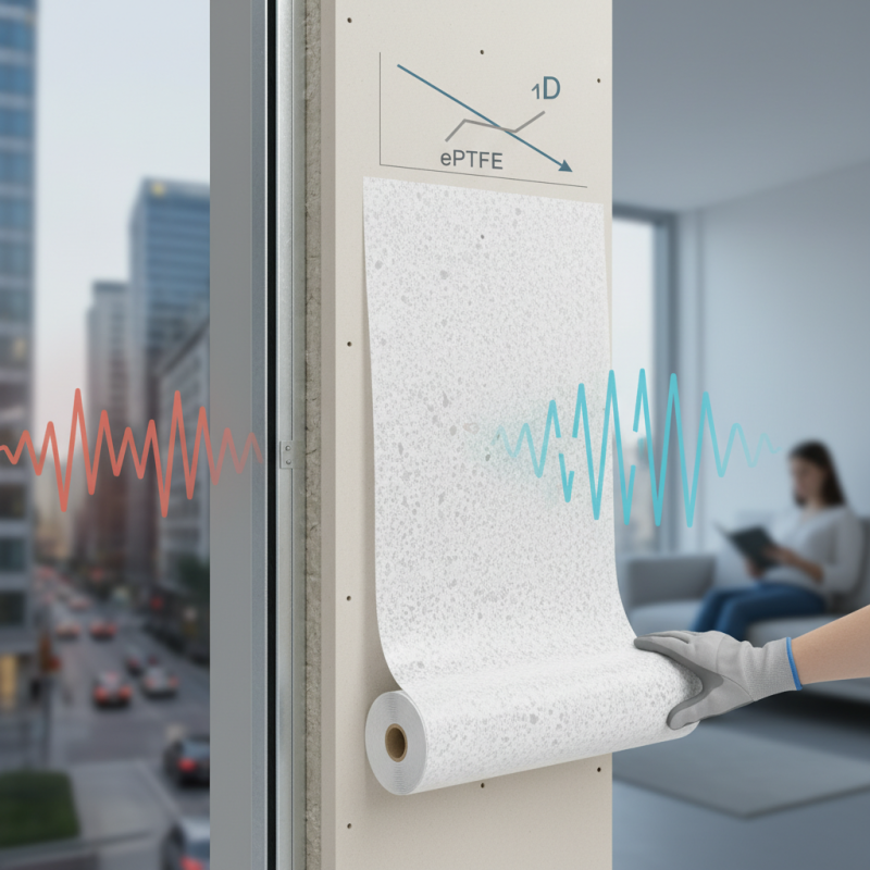 How to Use Acoustic Eptfe Membrane for Soundproofing?