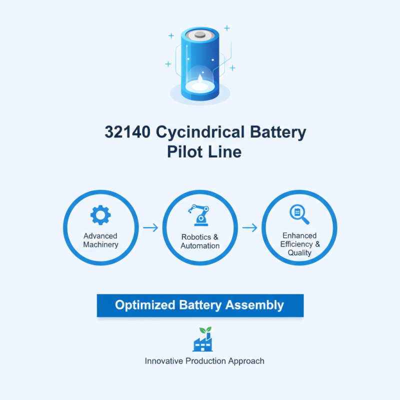 What is the 32140 Cylindrical Battery Pilot Line Technology?