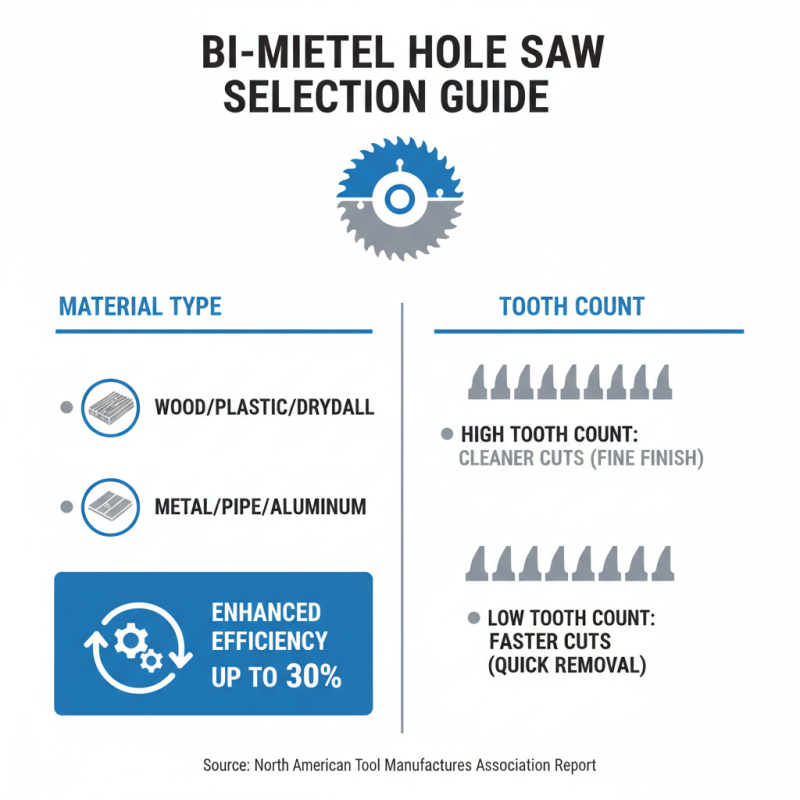 How to Choose the Best Bi Metal Hole Saw for Your Project?