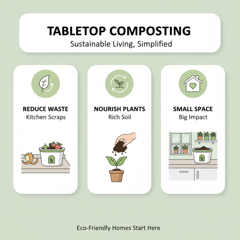 Why Use a Tabletop Compost Bin for Sustainable Living?