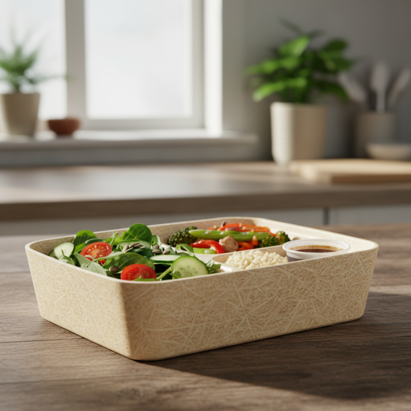 Why Choose a Disposable Bamboo Pulp Bento Box for Meal Prep?