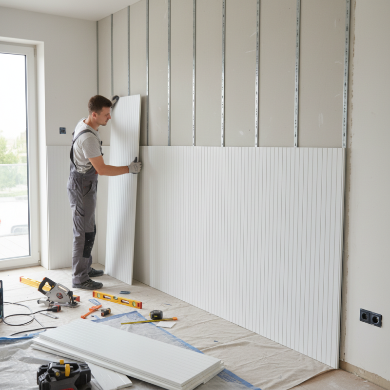 How to Install PVC Wall Cladding for Your Home?