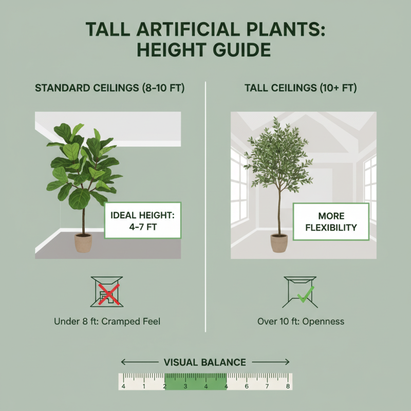 How to Choose Tall Artificial Plants for Your Home Decor?