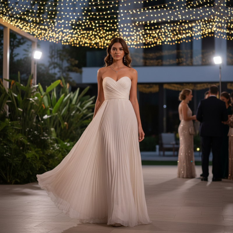 2026 Best Pleated Strapless Dress Styles for Every Occasion?