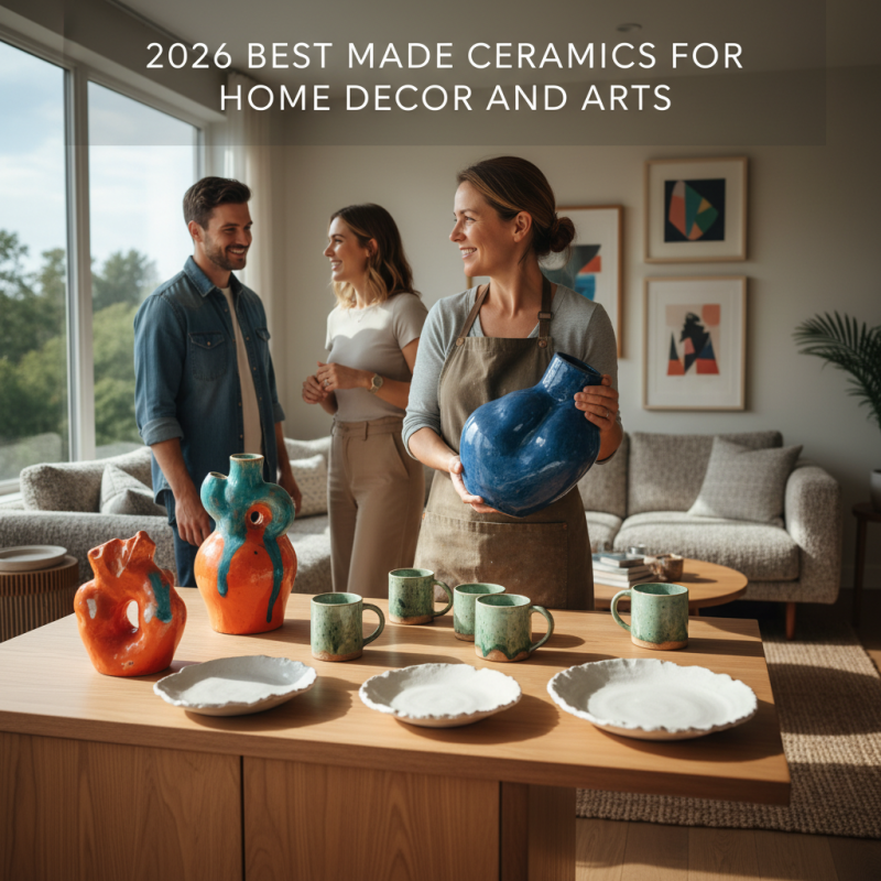 2026 Best Made Ceramics for Home Decor and Arts?