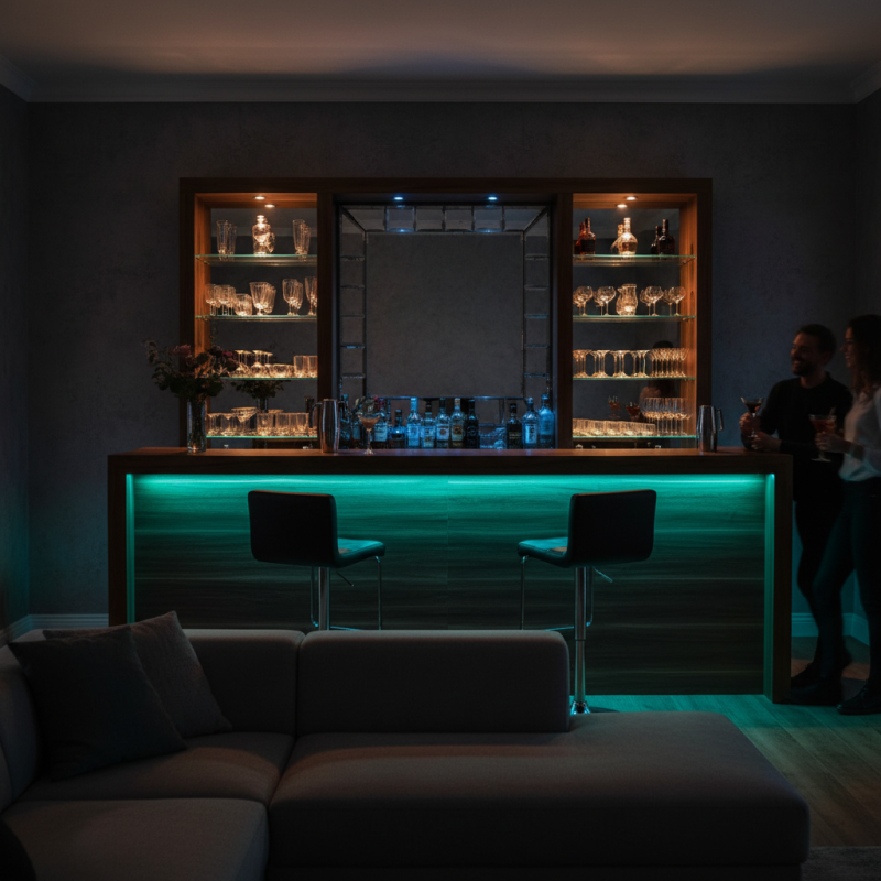 Why Choose a Bar With LED Lights for Your Home Setup?