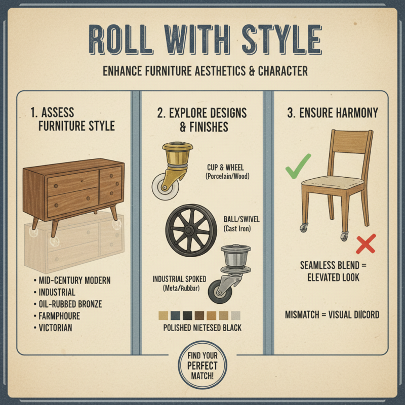 How to Choose Vintage Steel Casters for Your Furniture Needs?