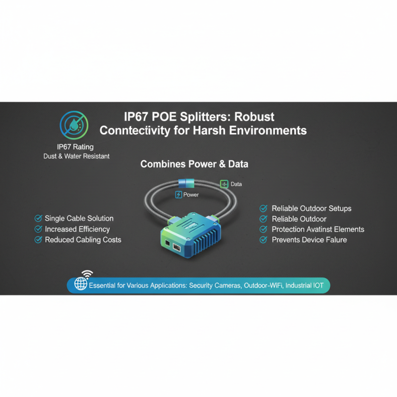 2026 Best IP67 POE Splitter Features and Benefits Explained?