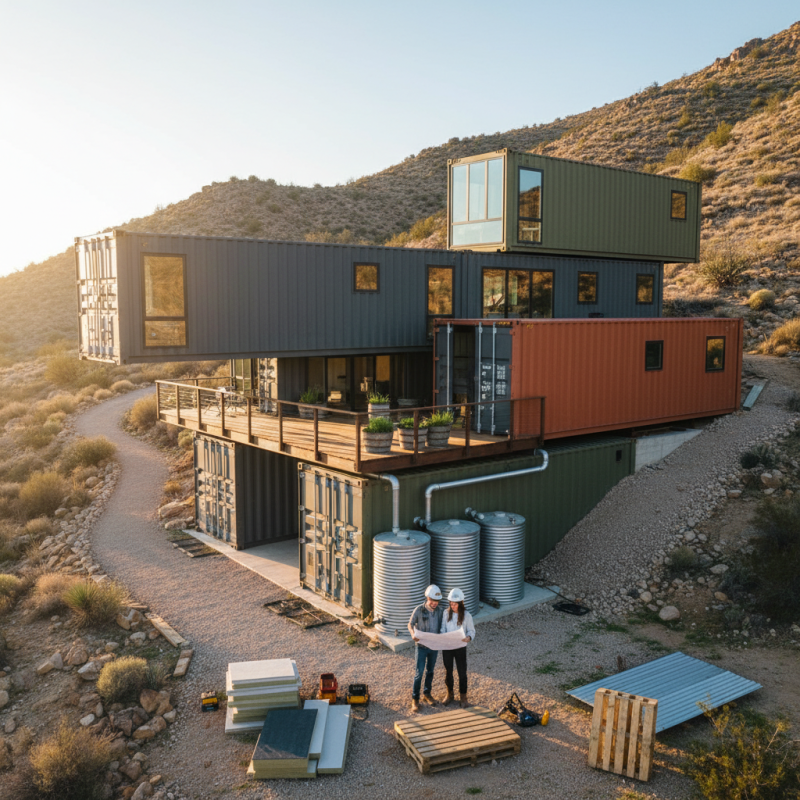 How to Build a Big Container Home on a Budget?