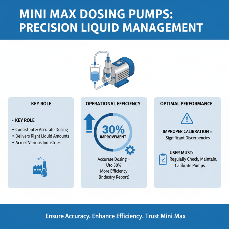Mini Max Dosing Pumps Tips for Accurate Liquid Management?