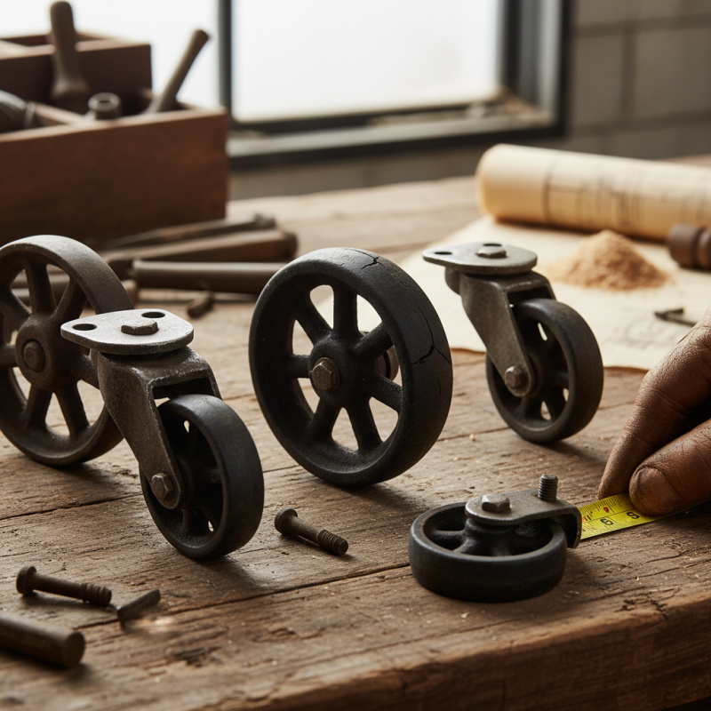 How to Choose Vintage Steel Casters for Your Furniture Needs?