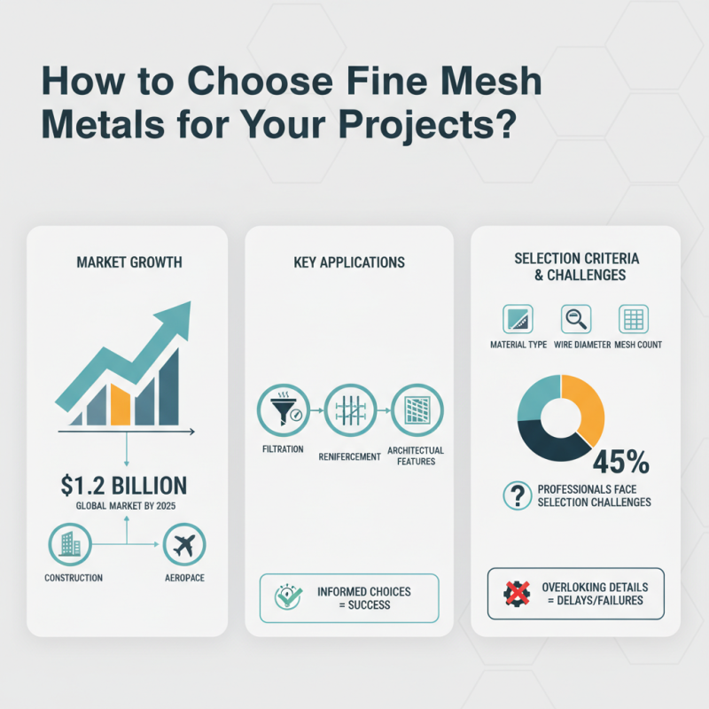 How to Choose Fine Mesh Metals for Your Projects?