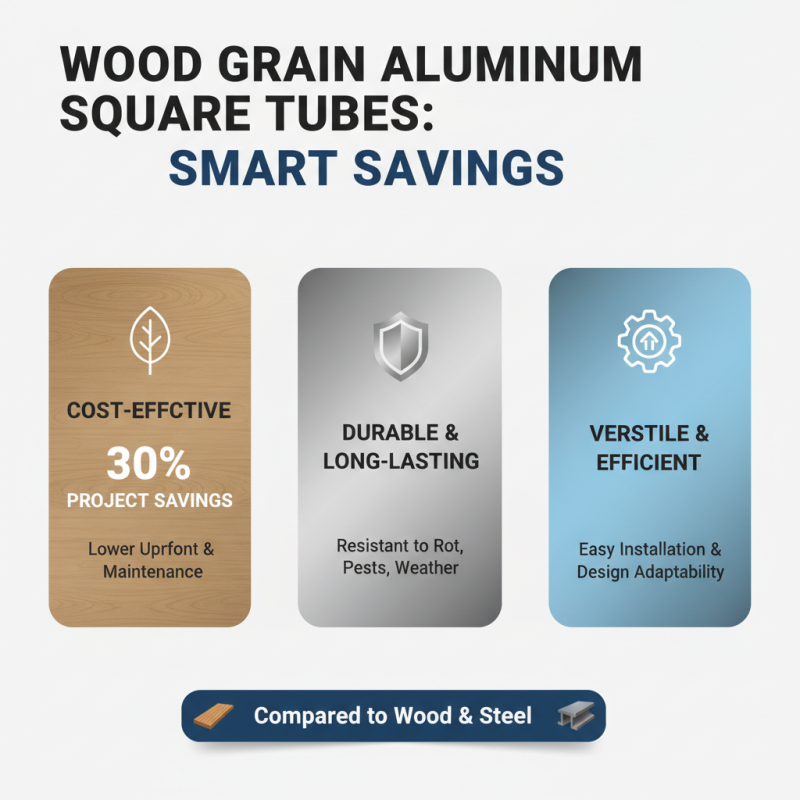 What are the Benefits of Wood Grain Aluminium Square Tube?