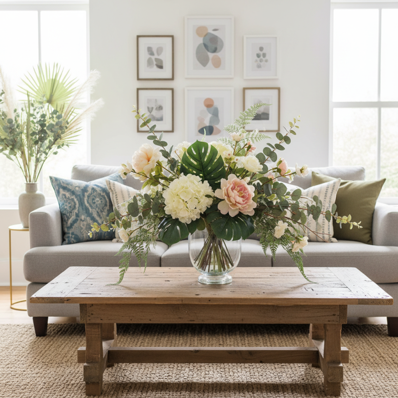 How to Choose Artificial Flowers Leaves for Home Decor?