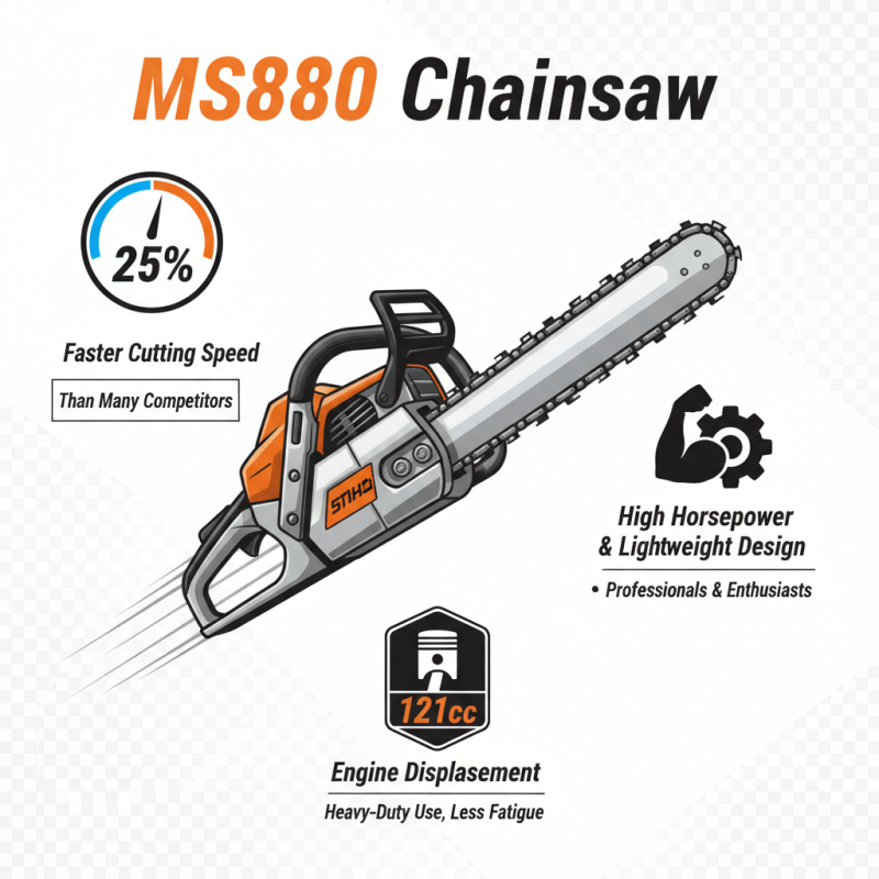 What is a Ms880 Chainsaw and Why is it Popular?