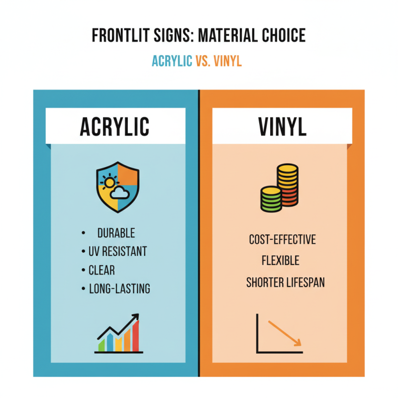 2026 Best Frontlit Sign Options What You Need to Know?