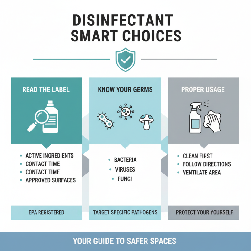 How to Choose the Best Disinfectant Products for 2026?