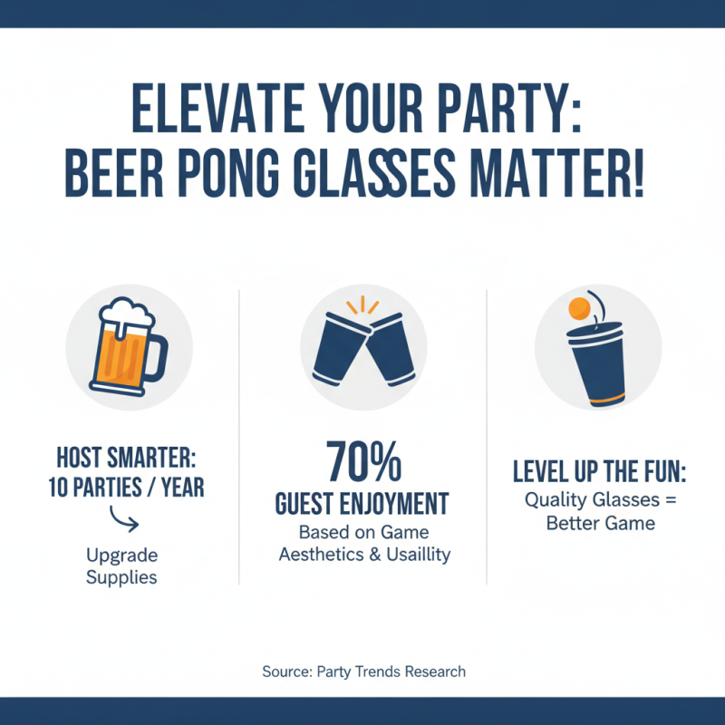 Why Are Beer Pong Glasses Essential for Your Next Party?
