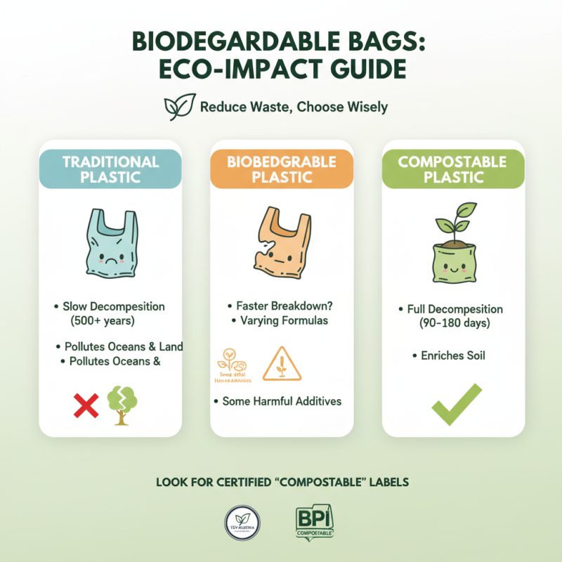 How to Choose Biodegradable Plastic Bags for Your Needs?