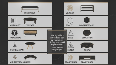 Top 10 Coffee Table Black Styles You Need to Know?