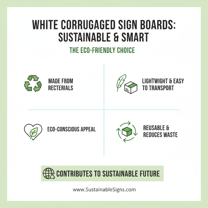 2026 Best White Corrugated Sign Board Uses and Benefits?