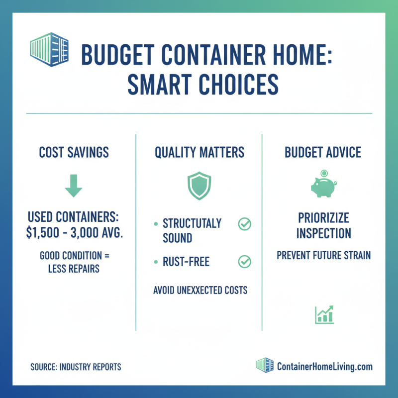 How to Build a Big Container Home on a Budget?