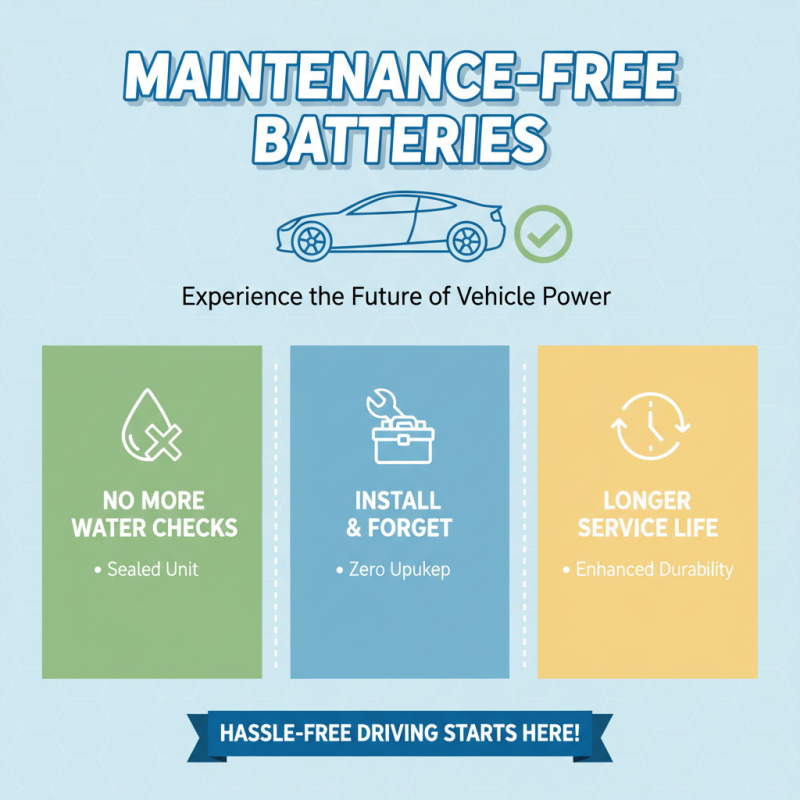 Top Benefits of Using Maintenance Free Battery for Your Vehicles?