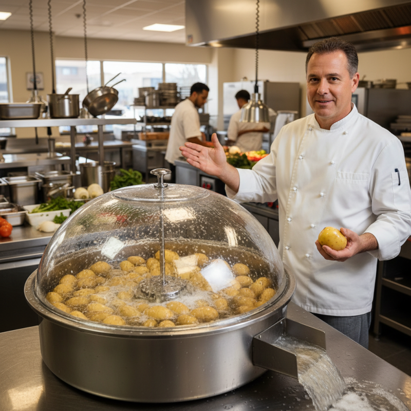 Top Benefits of Using a Potato Washer Machine for Your Kitchen?