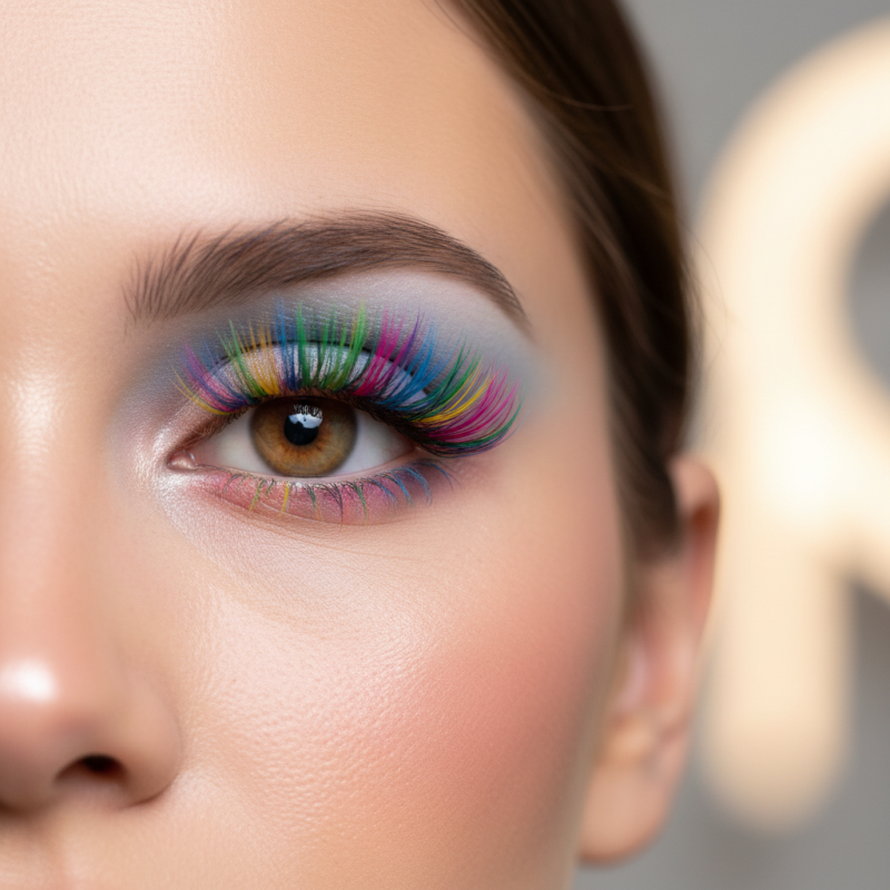 How to Achieve Colorful Lashes for Stunning Eye Looks?