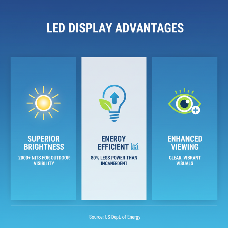 What is a LED display panel and how does it work?