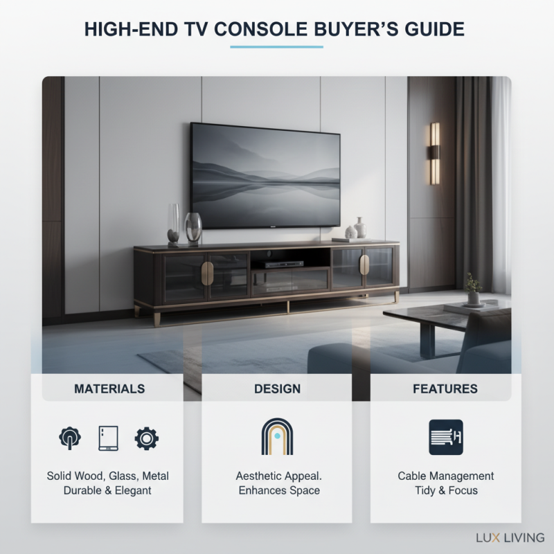 2026 Best High End TV Consoles for Ultimate Viewing Experience?