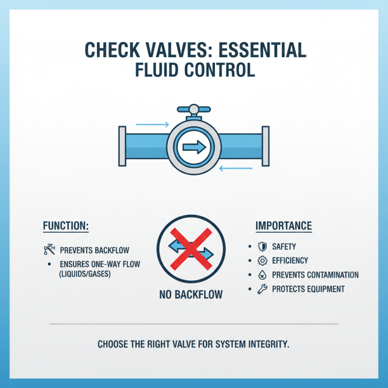 Best Check Valve Types for Your System Needs?