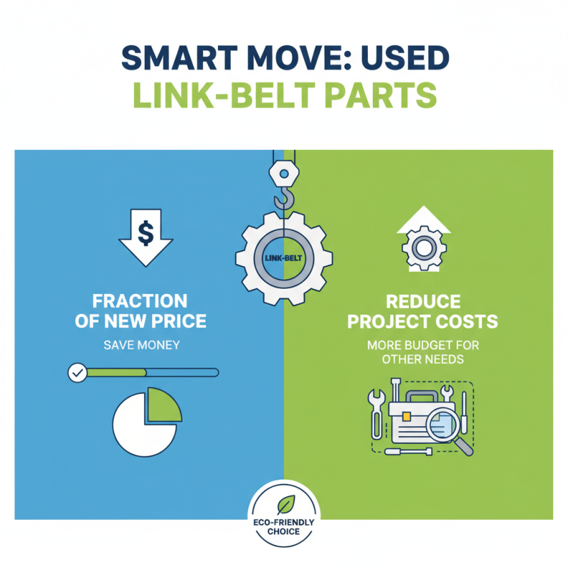 What is Used Link Belt Parts and How to Find Them?